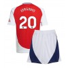 Arsenal Jorginho Frello #20 Heimtrikot 2024-25 Kurzarm (+ kurze hosen)